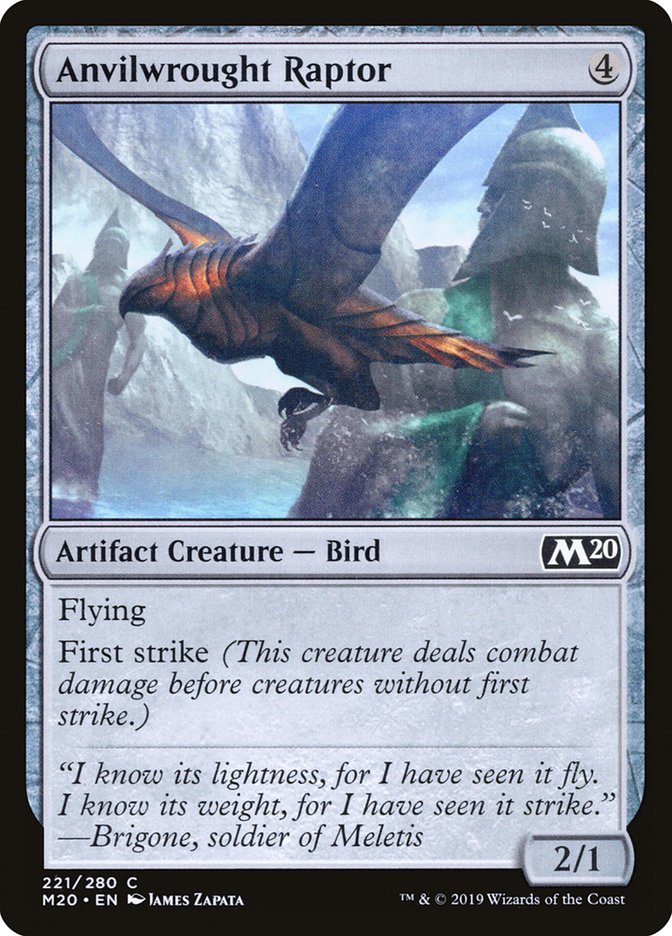 Anvilwrought Raptor [Core Set 2020] - Evolution TCG