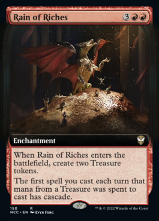 Rain of Riches (Extended Art) [Streets of New Capenna Commander] - Evolution TCG