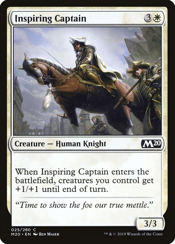 Inspiring Captain [Core Set 2020] - Evolution TCG