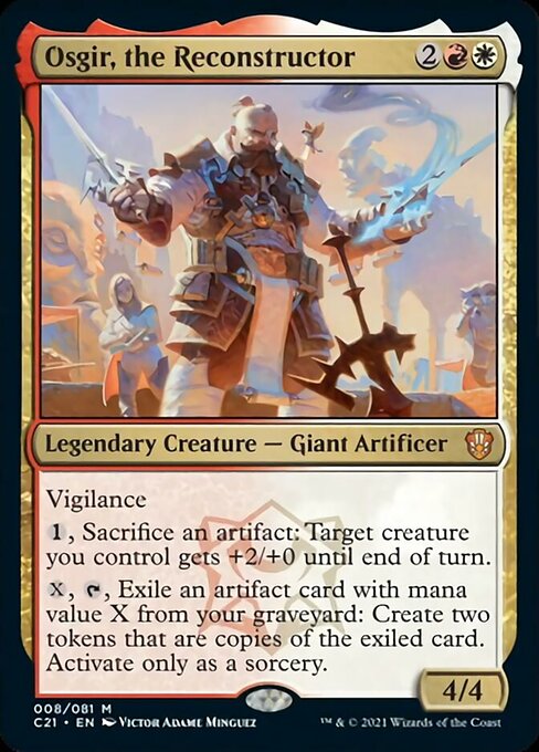 Osgir, the Reconstructor [Commander 2021] - Evolution TCG