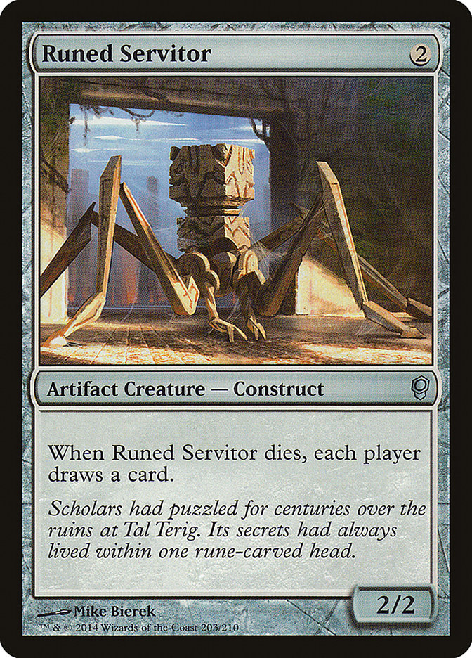 Runed Servitor [Conspiracy] - Evolution TCG | Evolution TCG