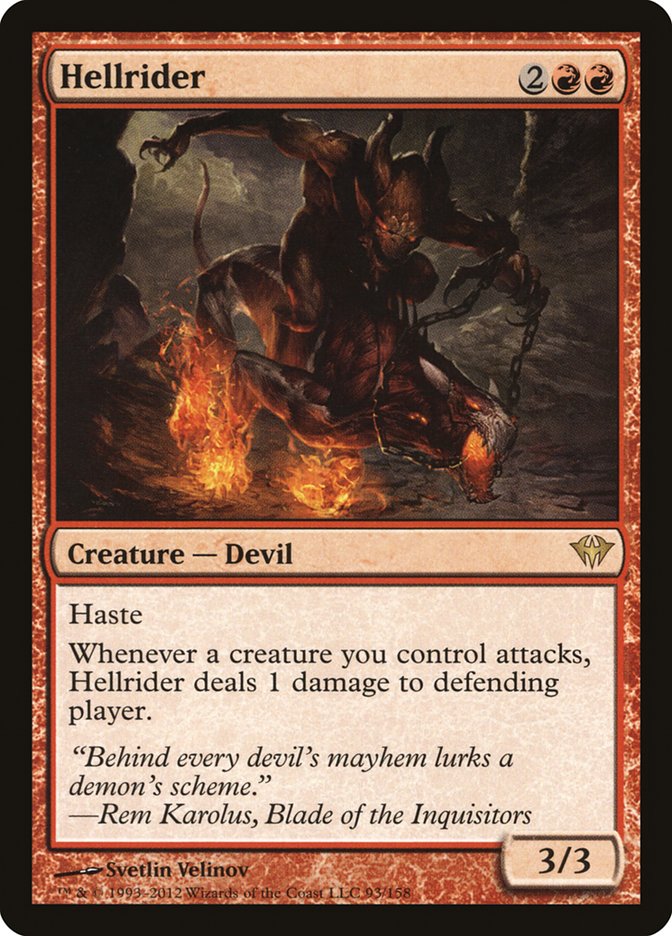 Hellrider [Dark Ascension] - Evolution TCG