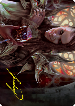 Voldaren Epicure 2 Art Card (Gold-Stamped Signature) [Innistrad: Crimson Vow Art Series] - Evolution TCG