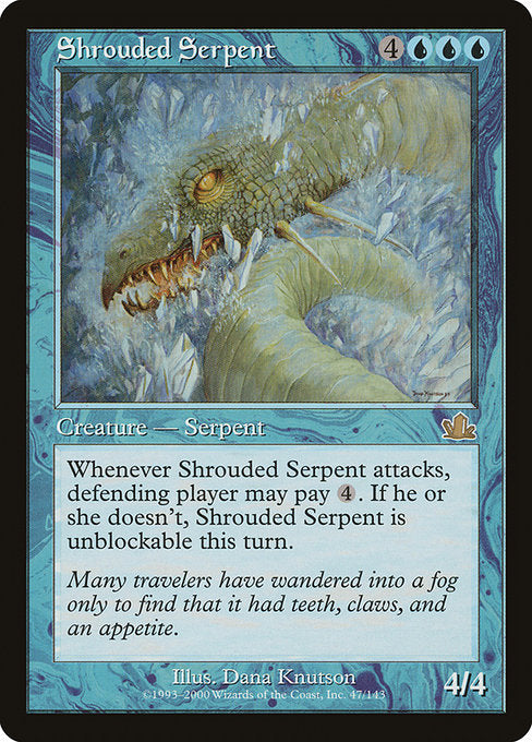 Shrouded Serpent [Prophecy] - Evolution TCG