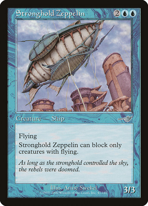 Stronghold Zeppelin [Nemesis] - Evolution TCG
