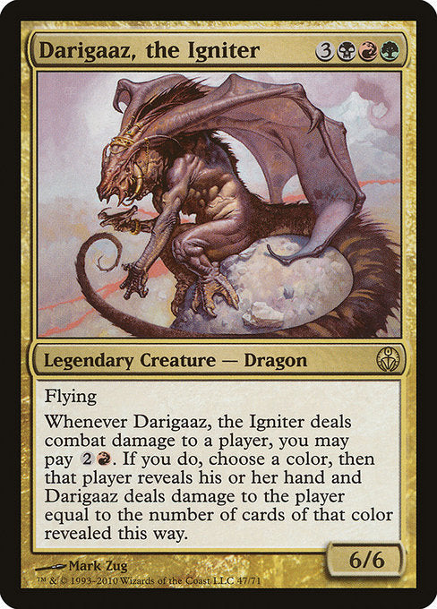 Darigaaz, the Igniter [Duel Decks: Phyrexia vs. the Coalition] - Evolution TCG