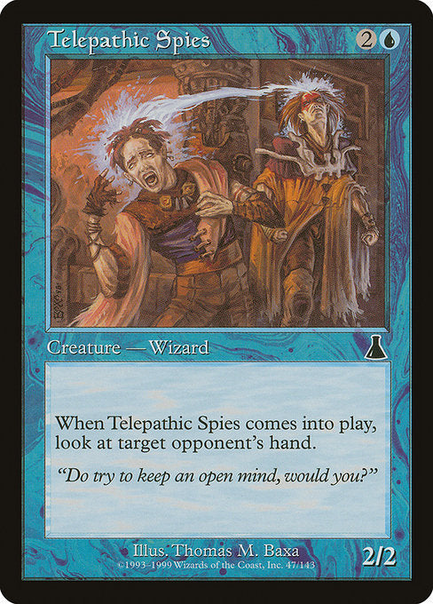 Telepathic Spies [Urza's Destiny] - Evolution TCG