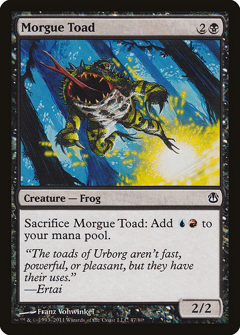Morgue Toad [Duel Decks: Ajani vs. Nicol Bolas] - Evolution TCG