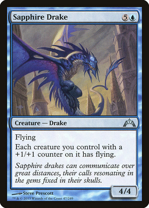 Sapphire Drake [Gatecrash] - Evolution TCG