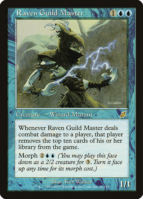 Raven Guild Master [Scourge] - Evolution TCG