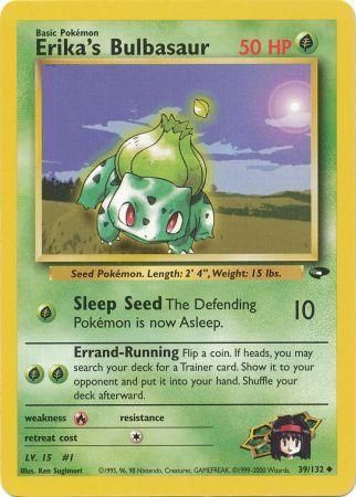 Erika's Bulbasaur (39/132) [Gym Challenge Unlimited] - Evolution TCG