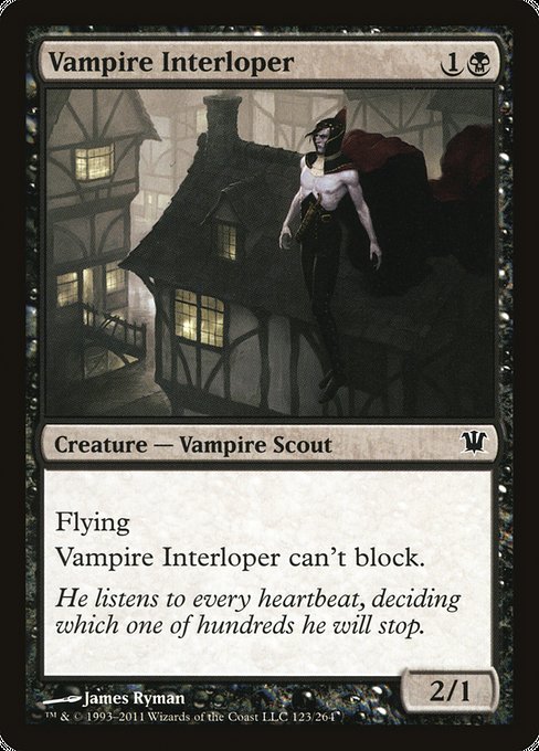 Vampire Interloper [Innistrad] - Evolution TCG