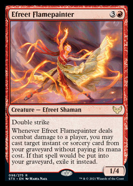 Efreet Flamepainter [Strixhaven: School of Mages] - Evolution TCG