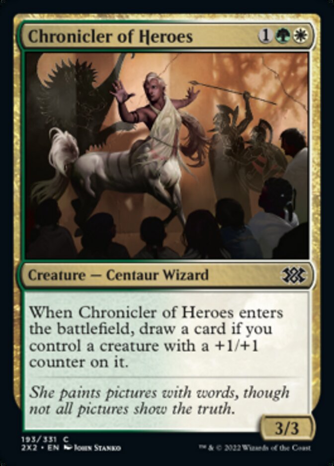 Chronicler of Heroes [Double Masters 2022] - Evolution TCG