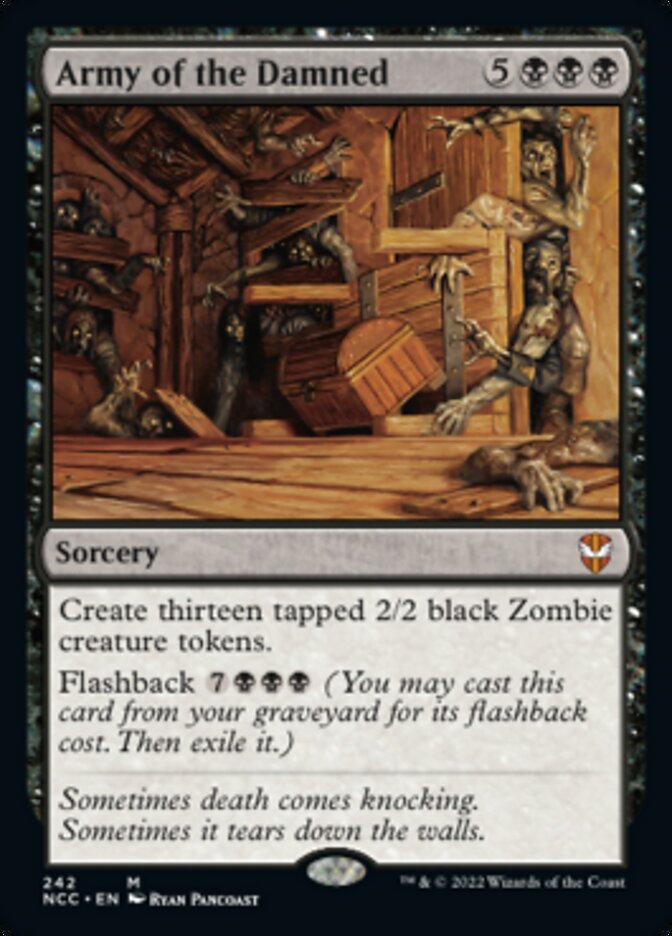 Army of the Damned [Streets of New Capenna Commander] - Evolution TCG