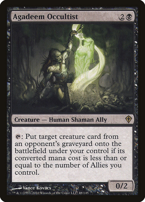 Agadeem Occultist [Worldwake] - Evolution TCG