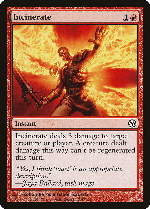 Incinerate [Duels of the Planeswalkers] - Evolution TCG