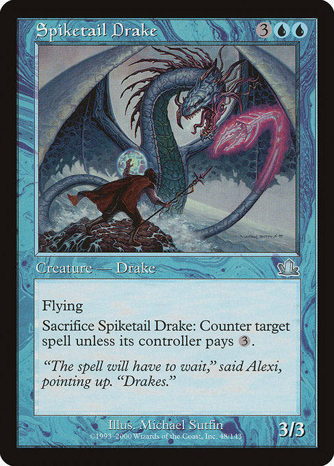 Spiketail Drake [Prophecy] - Evolution TCG