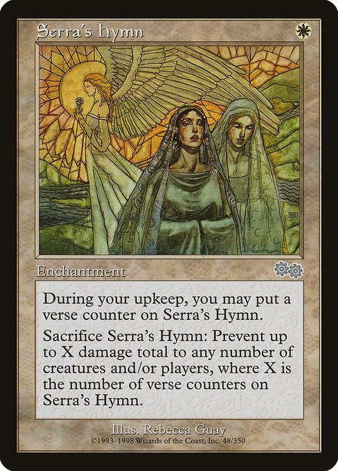 Serra's Hymn [Urza's Saga] - Evolution TCG