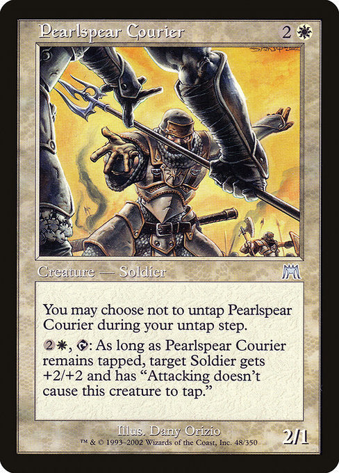 Pearlspear Courier [Onslaught] - Evolution TCG