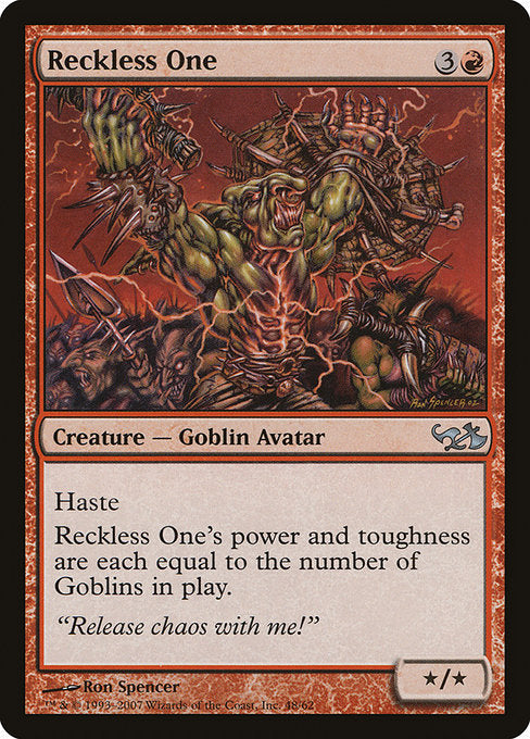 Reckless One [Duel Decks: Elves vs. Goblins] - Evolution TCG