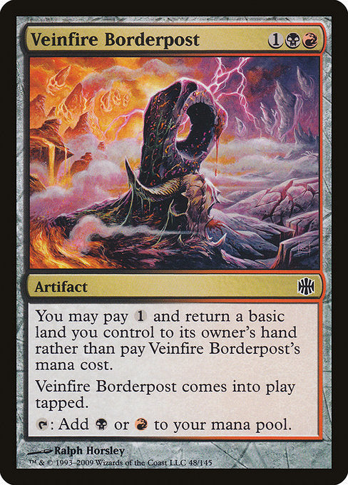 Veinfire Borderpost [Alara Reborn] - Evolution TCG