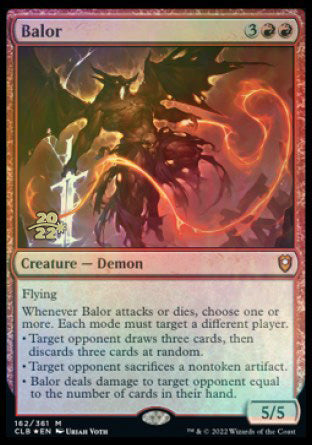 Balor [Commander Legends: Battle for Baldur's Gate Prerelease Promos] - Evolution TCG