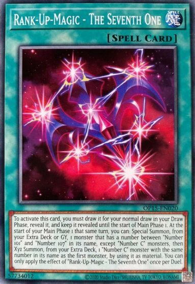 Rank-Up-Magic - The Seventh One [OP15-EN020] Common - Evolution TCG