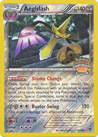 Aegislash (85/146) (Regional Championship Promo Staff) [XY: Base Set] - Evolution TCG