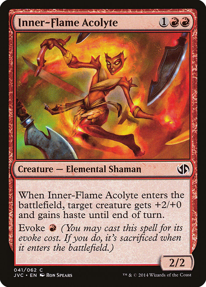 Inner-Flame Acolyte [Duel Decks Anthology] - Evolution TCG