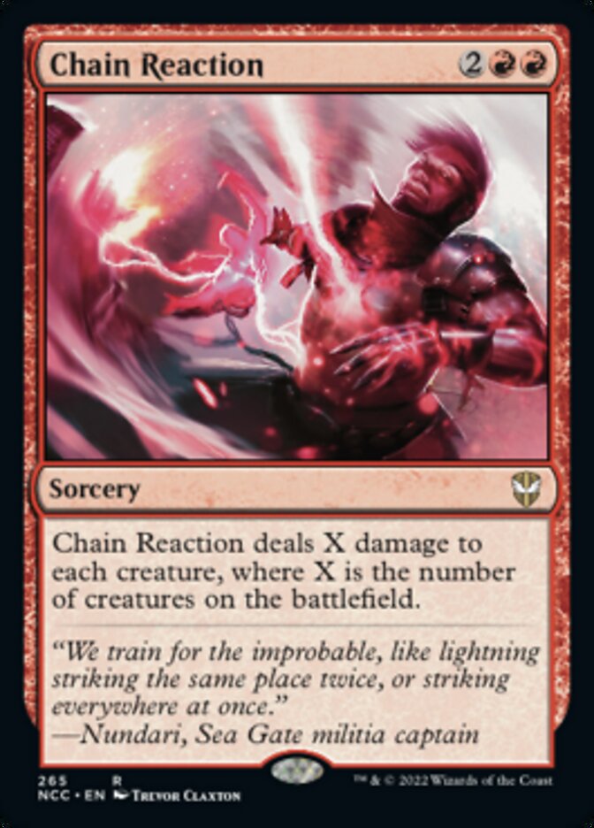 Chain Reaction [Streets of New Capenna Commander] - Evolution TCG