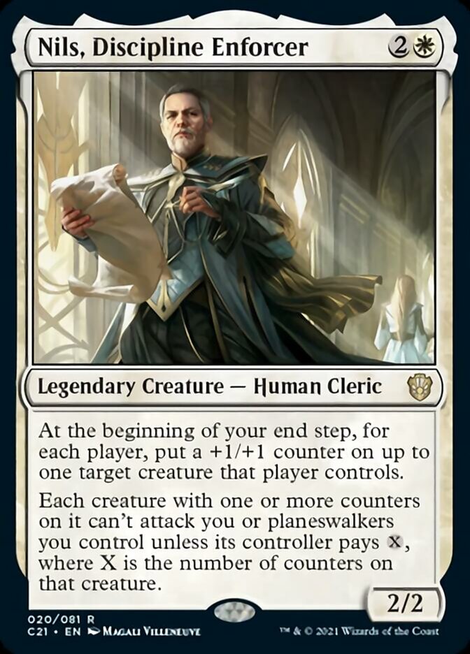 Nils, Discipline Enforcer [Commander 2021] - Evolution TCG