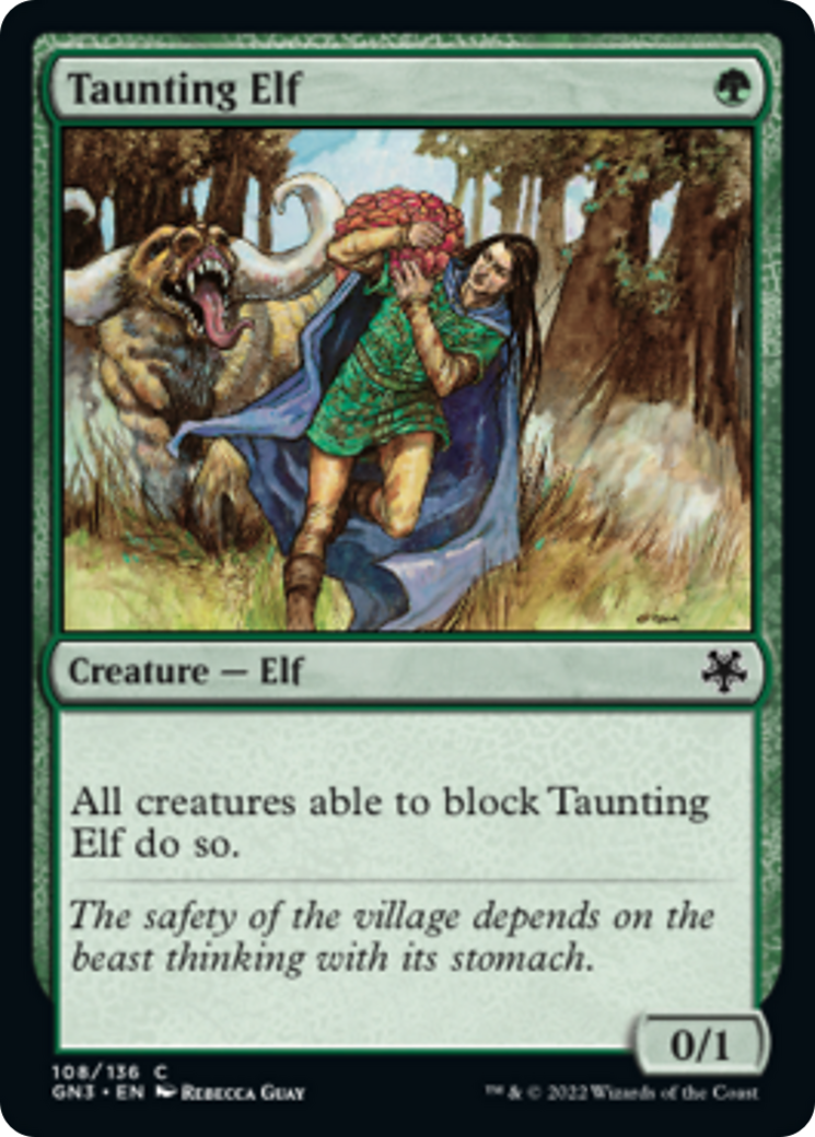 Taunting Elf [Game Night: Free-for-All] - Evolution TCG