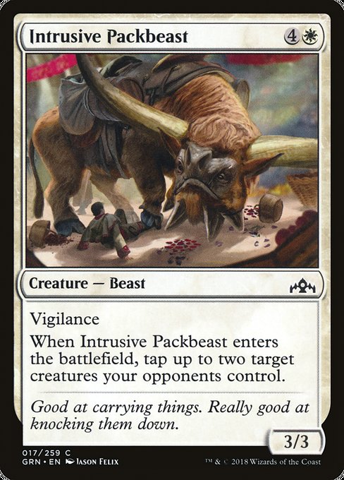 Intrusive Packbeast [Guilds of Ravnica] - Evolution TCG