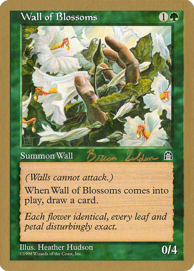 Wall of Blossoms (Brian Selden) [World Championship Decks 1998] - Evolution TCG