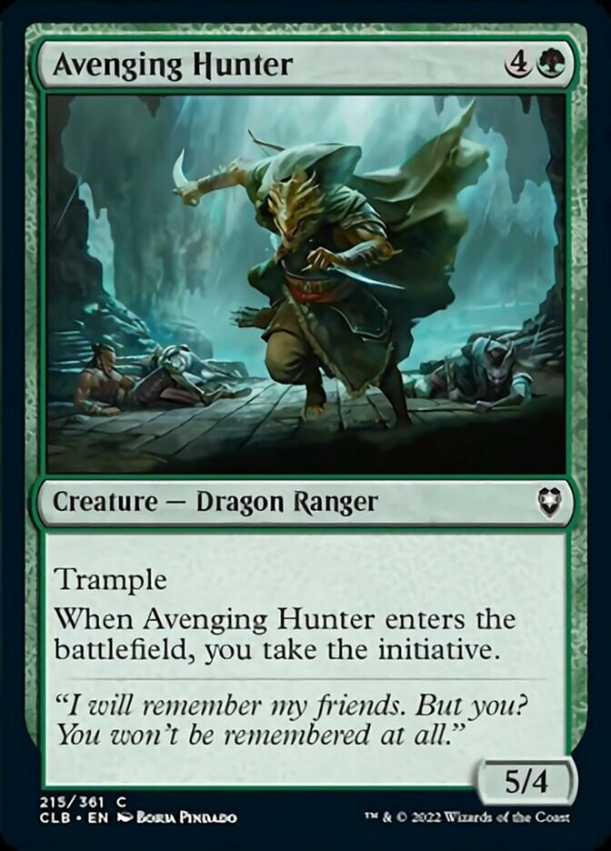 Avenging Hunter [Commander Legends: Battle for Baldur's Gate] - Evolution TCG