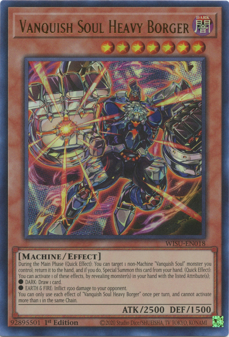 Vanquish Soul Heavy Borger [WISU-EN018] Ultra Rare - Evolution TCG
