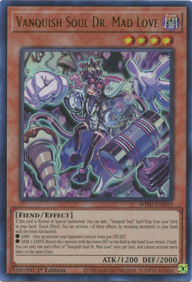 Vanquish Soul Dr. Mad Love [WISU-EN019] Ultra Rare - Evolution TCG