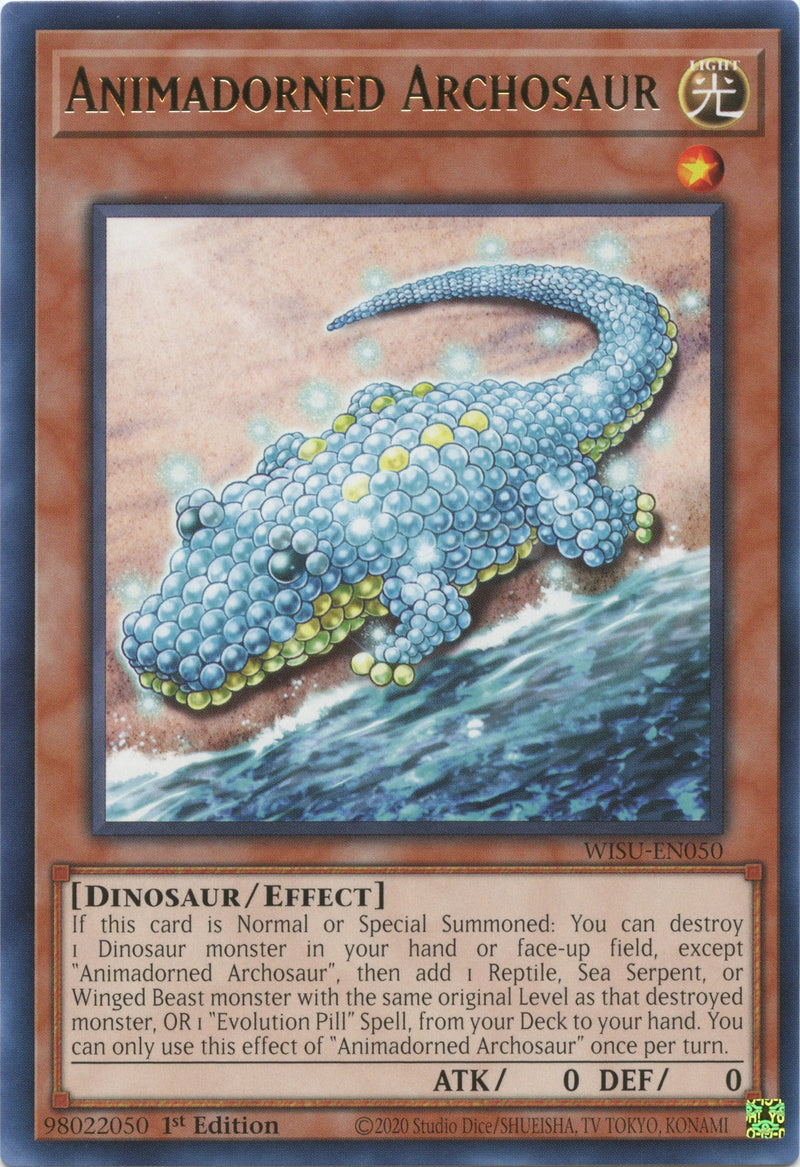 Animadorned Archosaur [WISU-EN050] Rare - Evolution TCG