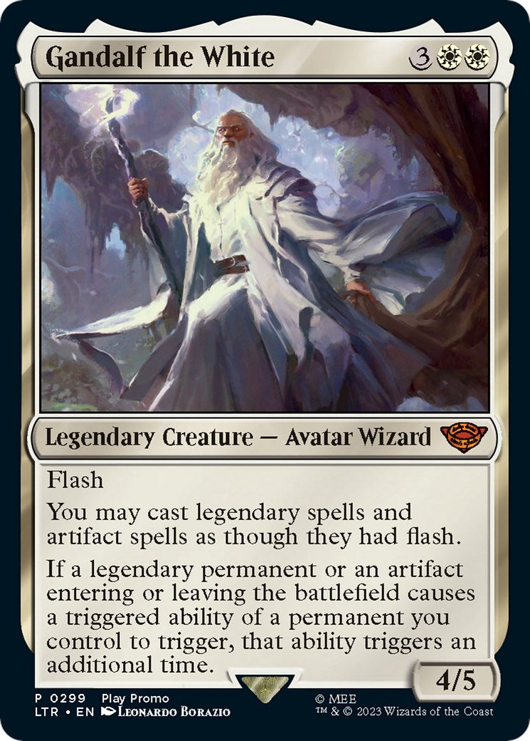 Gandalf the White (Play Promo) [The Lord of the Rings: Tales of Middle-Earth] - Evolution TCG