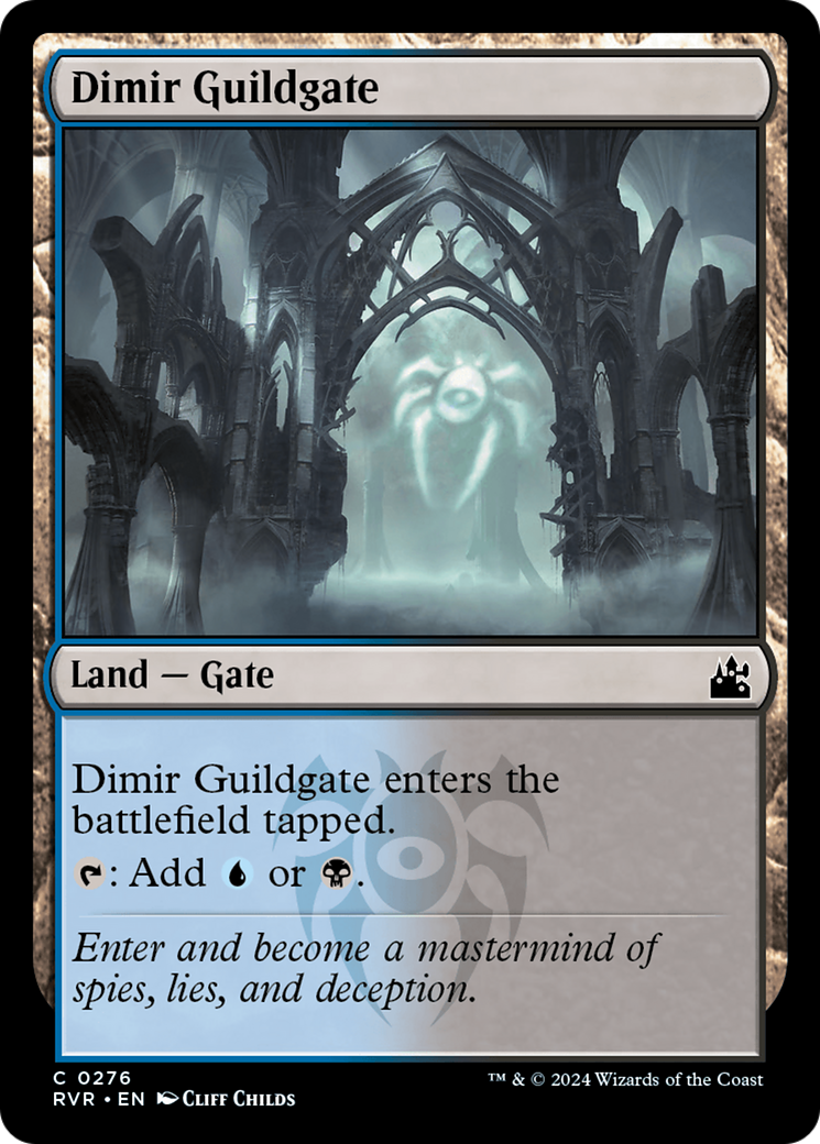 Dimir Guildgate [Ravnica Remastered] - Evolution TCG