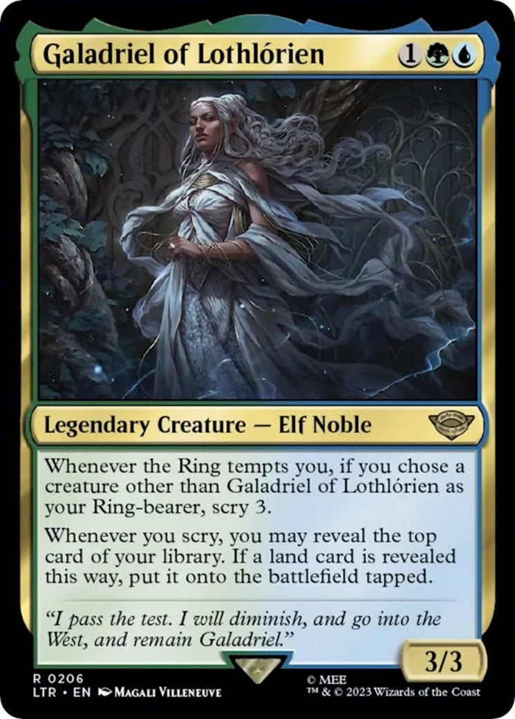 Galadriel of Lothlorien [The Lord of the Rings: Tales of Middle-Earth] - Evolution TCG