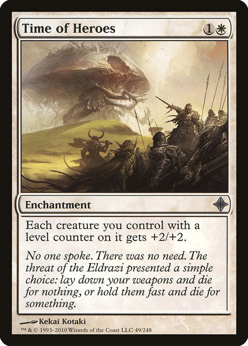 Time of Heroes [Rise of the Eldrazi] - Evolution TCG