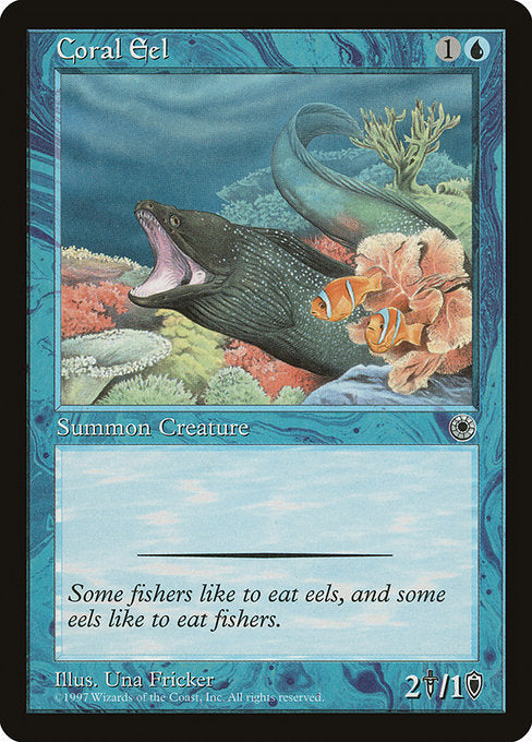 Coral Eel [Portal] - Evolution TCG