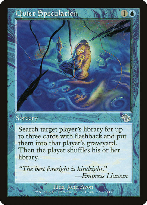 Quiet Speculation [Judgment] - Evolution TCG