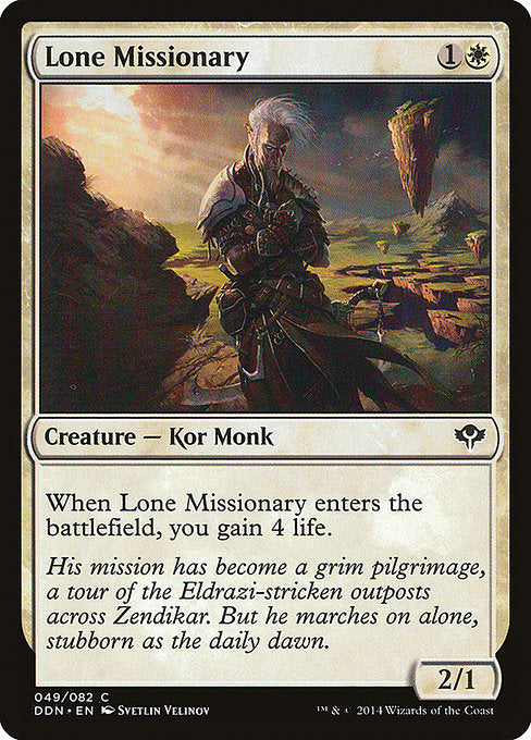 Lone Missionary [Duel Decks: Speed vs. Cunning] - Evolution TCG