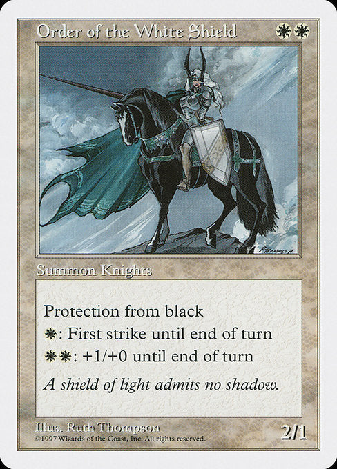 Order of the White Shield [Fifth Edition] - Evolution TCG