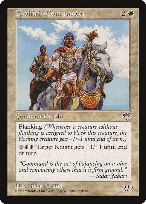 Zhalfirin Commander [Mirage] - Evolution TCG