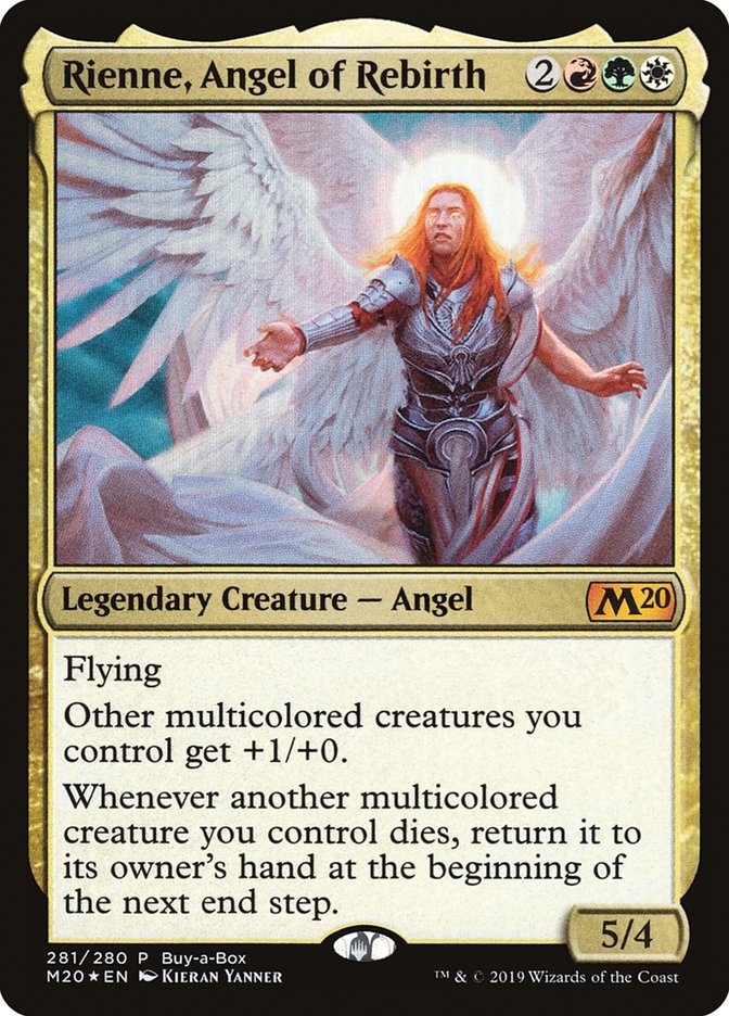 Rienne, Angel of Rebirth (Buy-A-Box) [Core Set 2020] - Evolution TCG