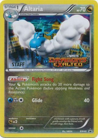 Altaria (BW48) (Staff Prerelease Promo) [Black & White: Black Star Promos] - Evolution TCG